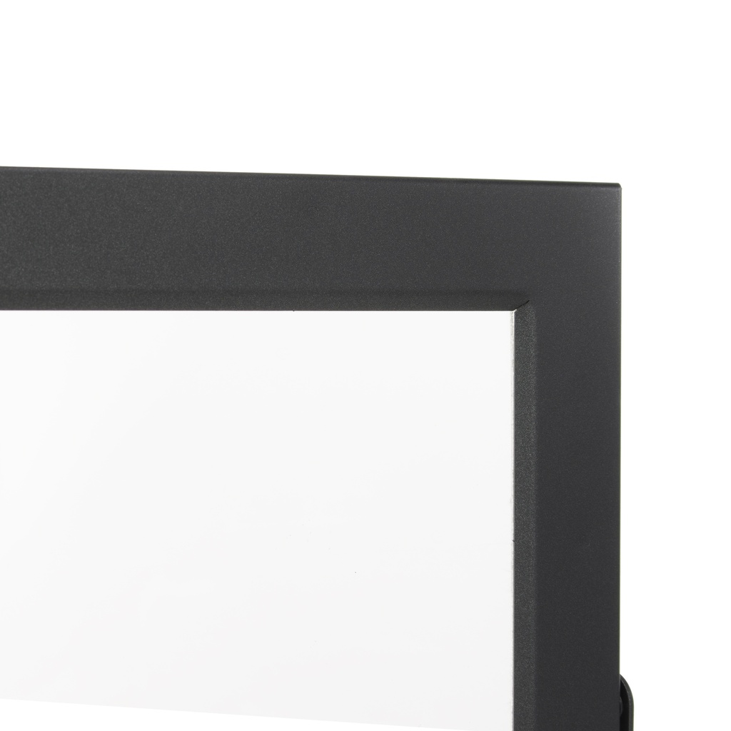 Rectangular Door Assembly Metallic Black - Novo 18