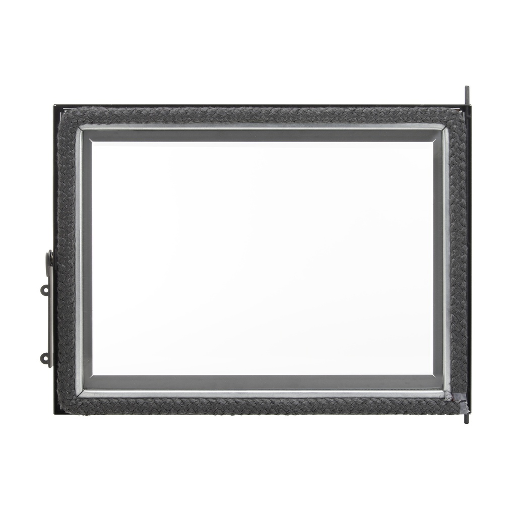 Rectangular Door Assembly Metallic Black - Novo 18