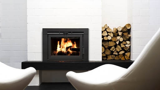 [UW1200] Ambiance Flair 34 Rectangular Wood Fireplace Insert