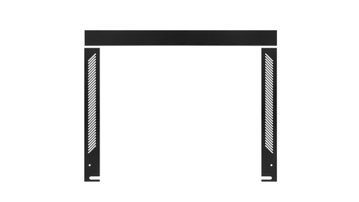 [32LMFA_3EXT] Kit d'extension 3" pour façade rectangulaire  du Lumis 32