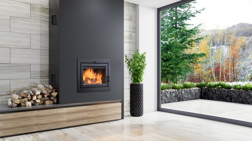 [18AT-01] Astra 18 Built-In Wood Fireplace